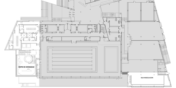 Edificación Itark Polideportivo Hondarribi ordenación general