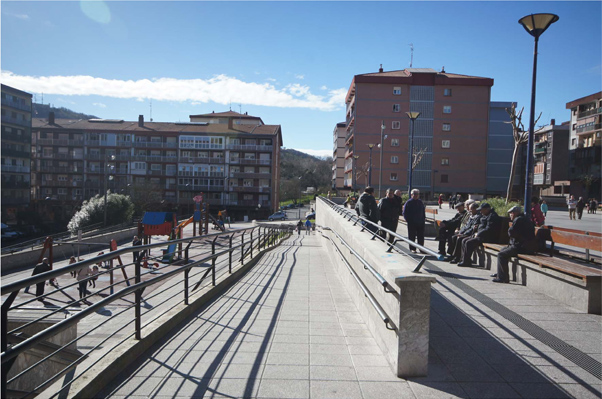 Edificación Itark Urbanización y garajes Errenteria exterior