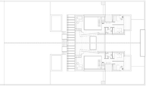 ITARK Arquitectura y Urbanismo villa bifamiliar